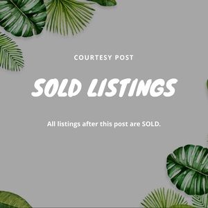 SOLD LISTINGS